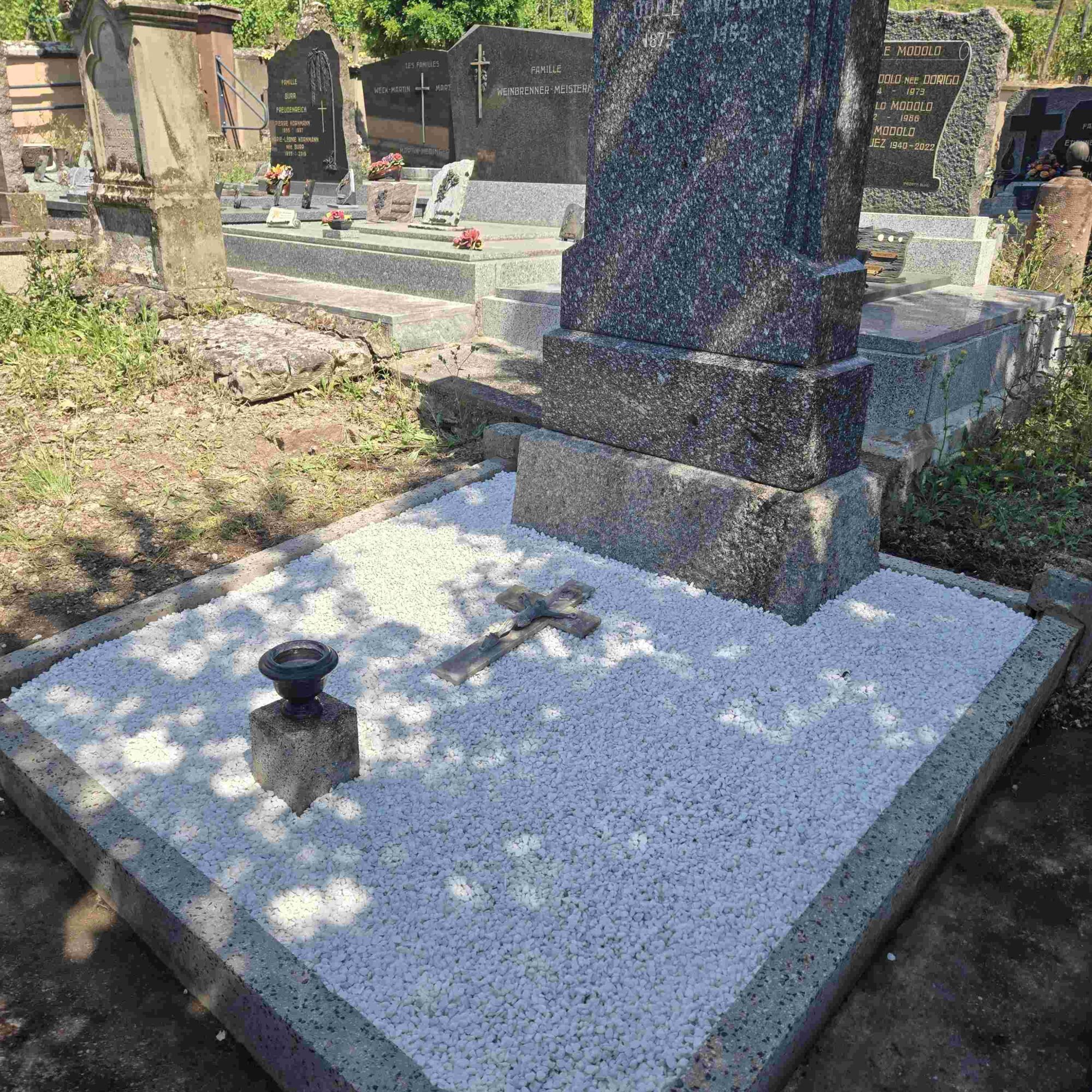 Entretien de tombe – Gueberschwir H&eacute;ricourt