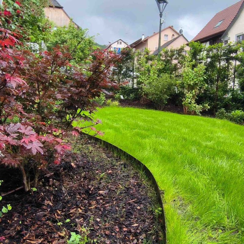 Jardin avec massif Colmar 6