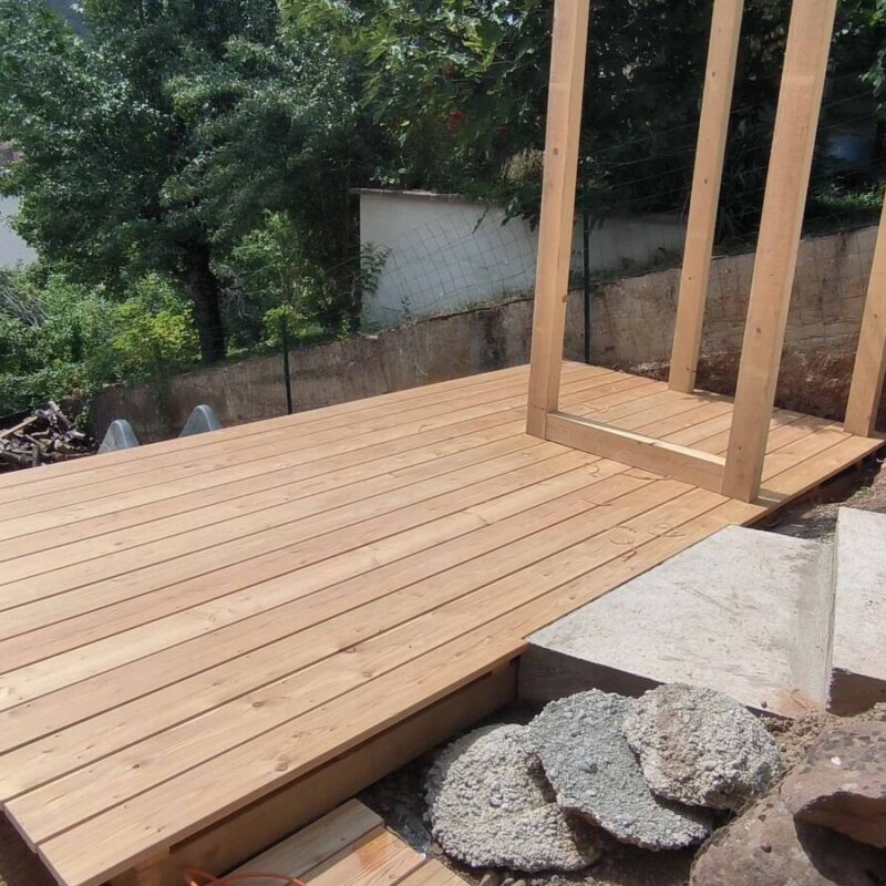 Terrasse et jeux en bois &agrave; Guebwiller Kingersheim 13