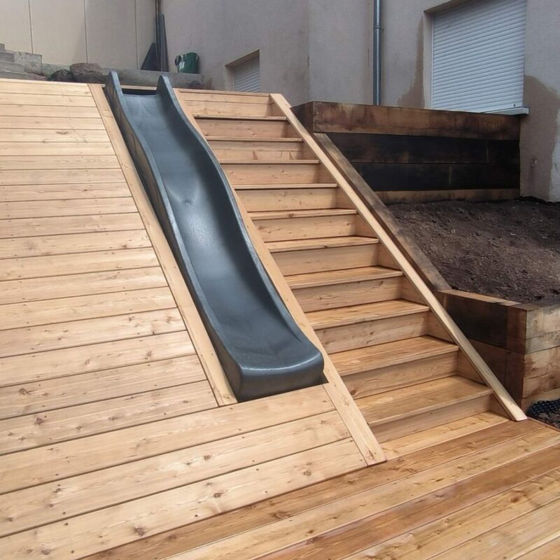 Terrasse et jeux en bois &agrave; Guebwiller Belfort 20