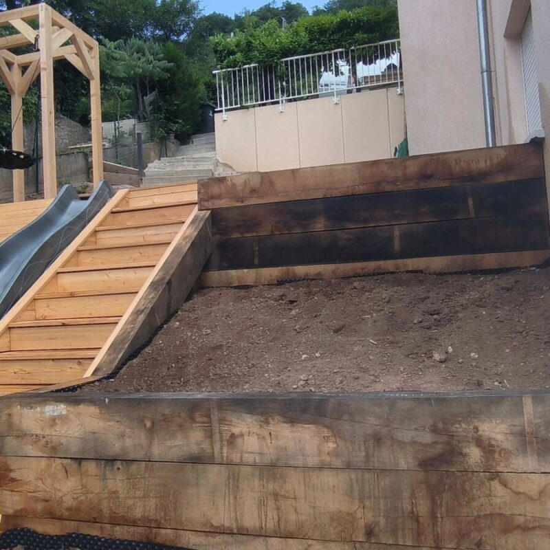 Terrasse et jeux en bois &agrave; Guebwiller Wittenheim 23