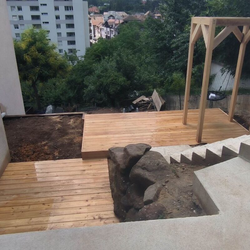 Terrasse et jeux en bois &agrave; Guebwiller Rixheim 24
