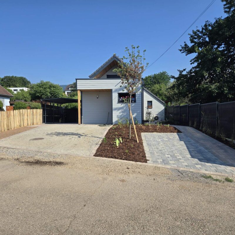 Pavage + plantation Cernay 10