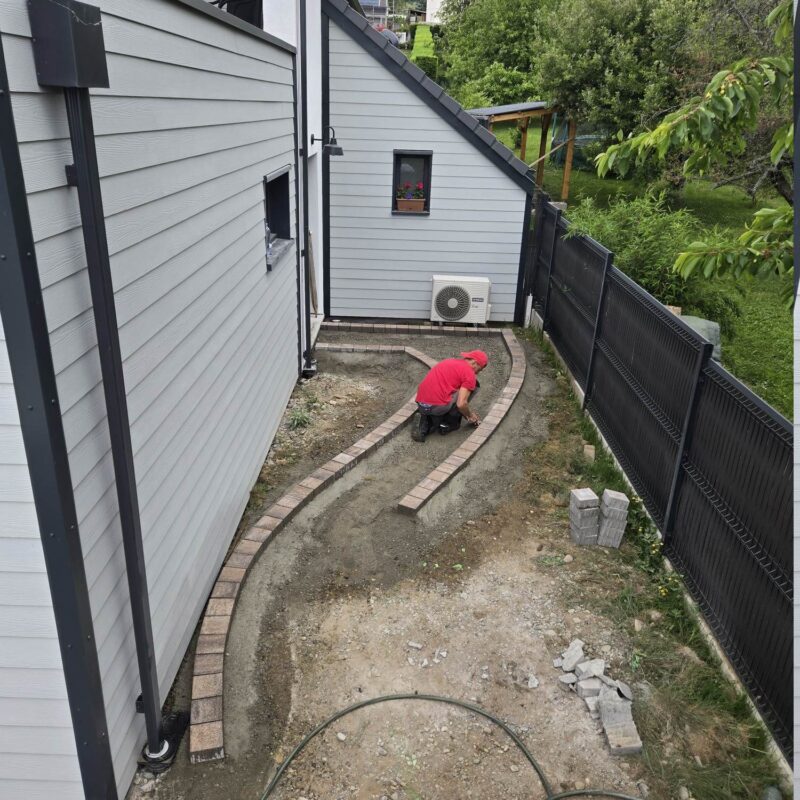 Pavage + plantation Illzach 1