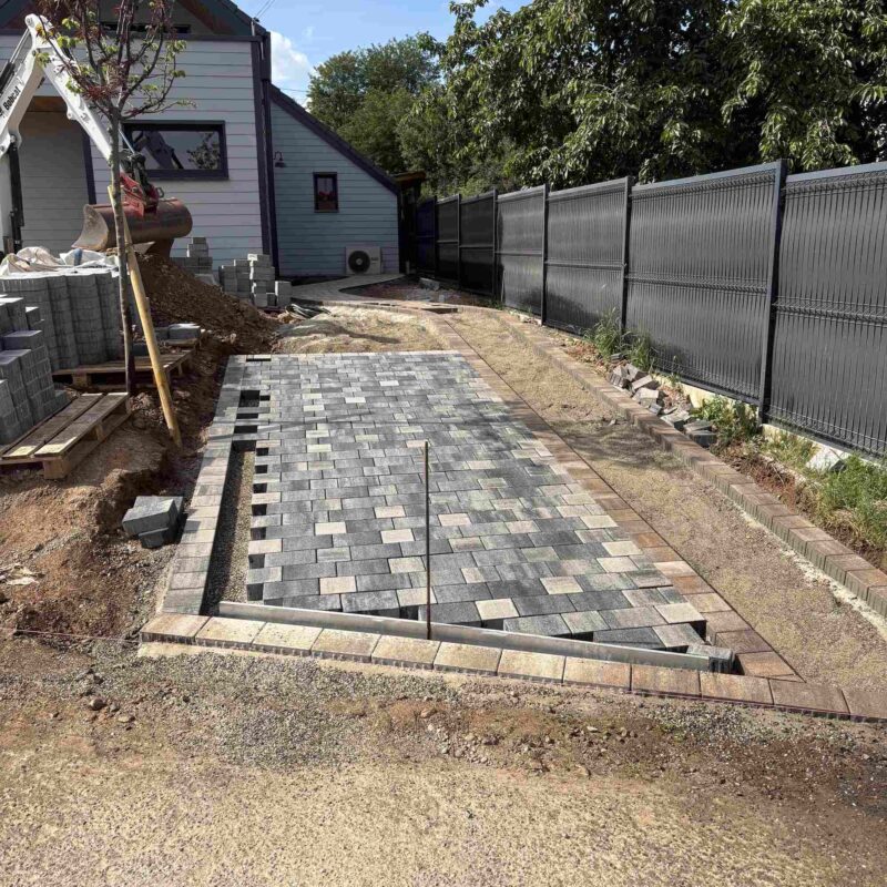 Pavage + plantation Colmar 27