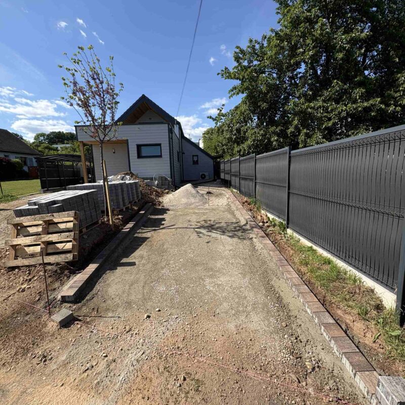 Pavage + plantation Saint-Louis 31