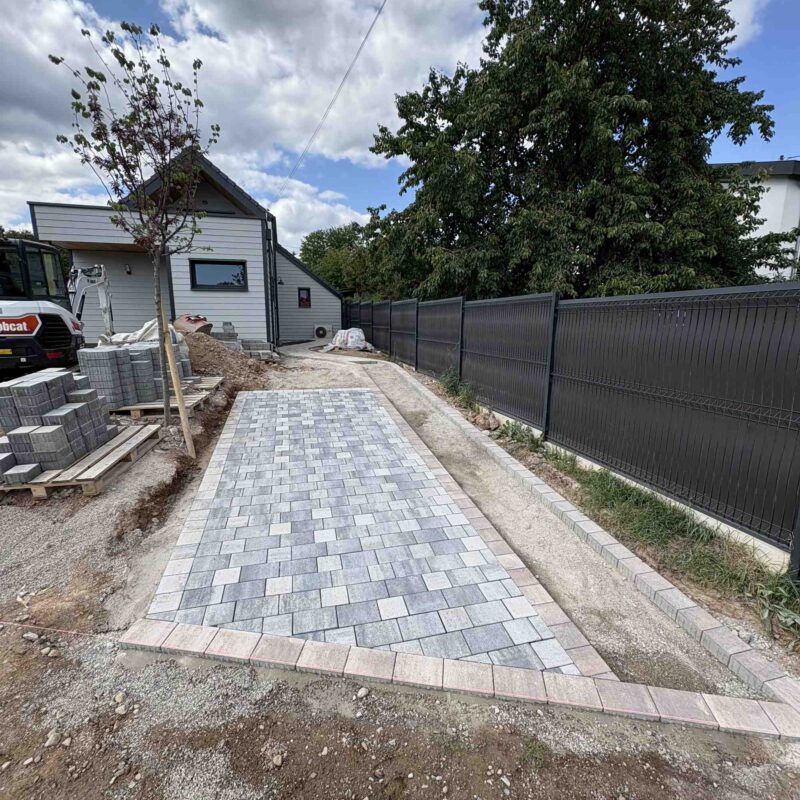 Pavage + plantation Belfort 38