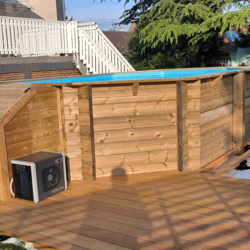 cr&eacute;ation terrasse bois + pisicne Illzach 6