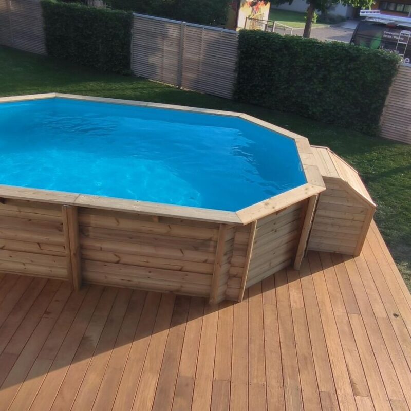 cr&eacute;ation terrasse bois + pisicne Kingersheim 8