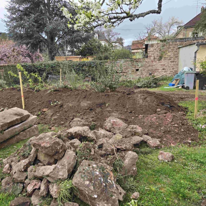 Terrassement et remise &agrave; niveau Kingersheim 12