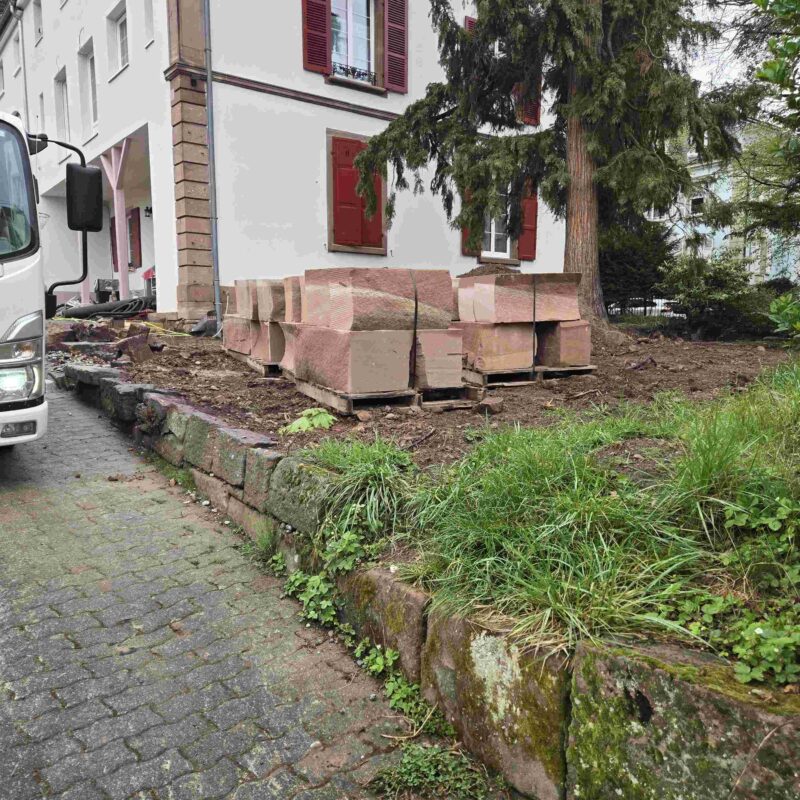 Terrassement et remise &agrave; niveau Riedisheim 23