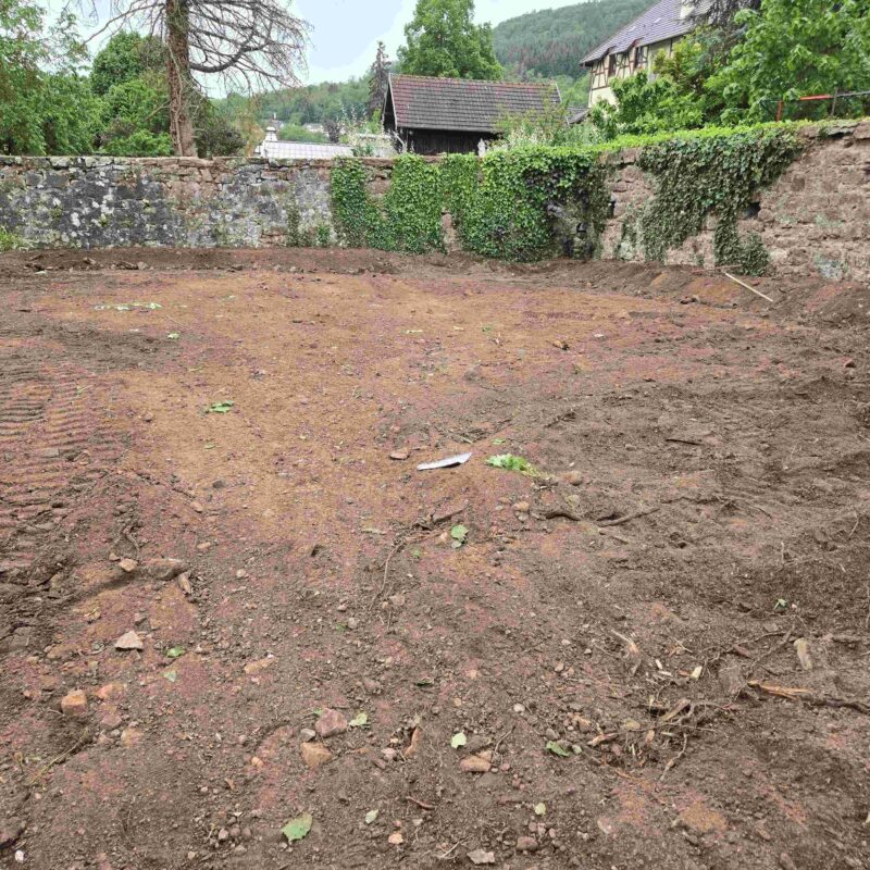 Terrassement et remise &agrave; niveau Illzach 28