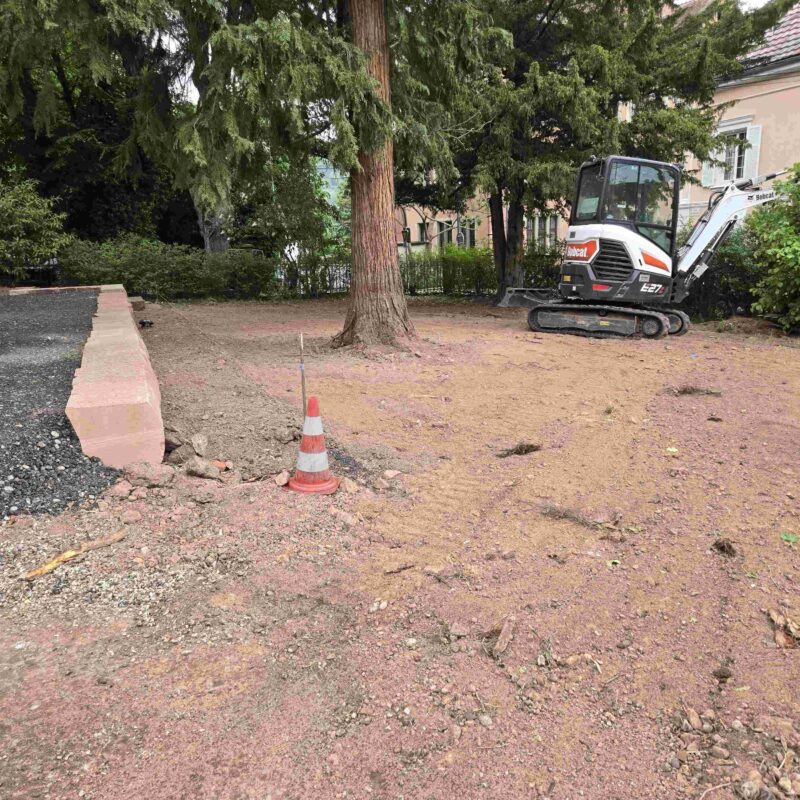 Terrassement et remise &agrave; niveau Cernay 29