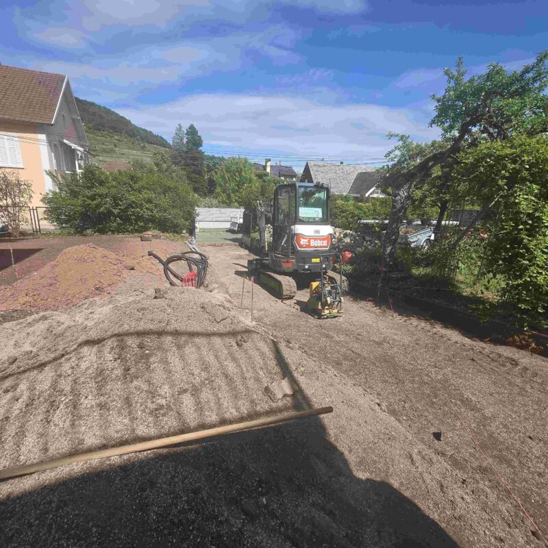Terrassement et remise &agrave; niveau Saint-Louis 31