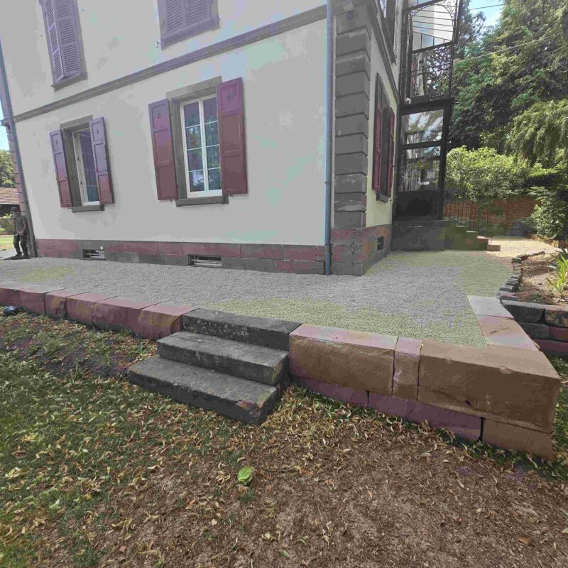 Terrassement et remise &agrave; niveau Mulhouse 51
