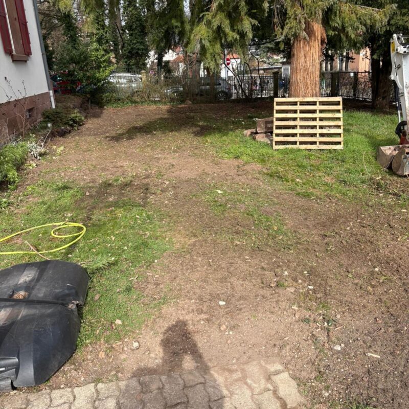 Terrassement et remise &agrave; niveau Wittenheim 61